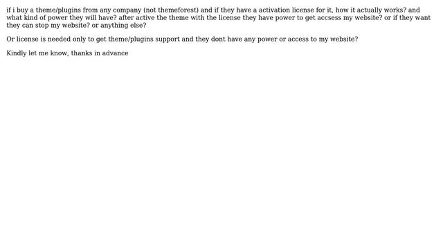 Wordpress: How wordpress theme/plugins license works? and what power include it? смотреть онлайн