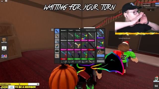 UNBOXING the NEW CHRISTMAS GODLY!! *ICEBLASTER* (Roblox Murder Mystery 2) смотреть онлайн