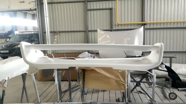 Ремонт и перекрас спойлера ,,С-авто,, смотреть онлайн