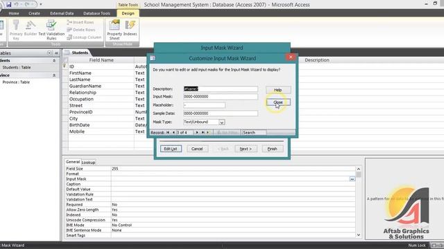 Creating Professional School Management System in Access 2007 Part 1 (Urdu/Hindi Tutorial) смотреть онлайн