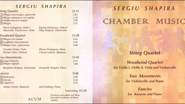 Woodwind Quartet: Allegro con anima смотреть онлайн