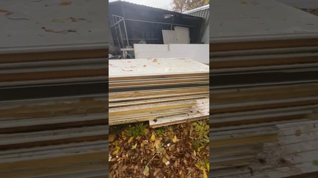 Продажа сэндвич панелей ППУ (Новые и б/у)