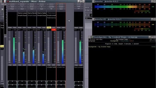 Multiband expander with Ardour (undo loudness war!) смотреть онлайн