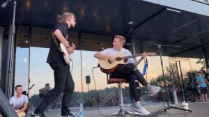 Роман Конограй в Минске: пляж «Друзья»