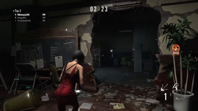 Resident Evil Re:Verse Beta - FULL MATCH - Ada Wong Gameplay смотреть онлайн