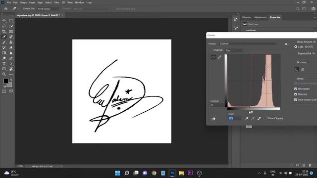 How to create digital signature in photoshop cc 2023 [ IN HINDI ] смотреть онлайн