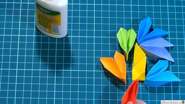 Цветик-семицветик из бумаги смотреть онлайн