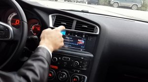 Citroen C4 штатное головное устройство