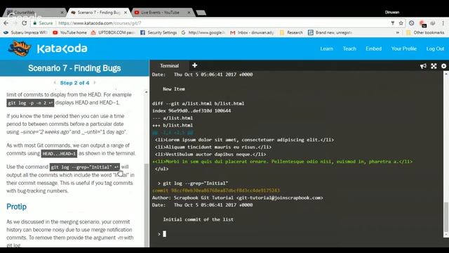 Git Version Control Scenario Part 04 смотреть онлайн