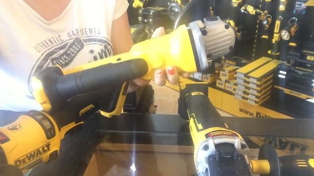 DeWALT DCG405 - DeWALT DCG412 - DeWALT DCG414- DeWALT Akku Winkelschleifer - Akku Winkelschleifer