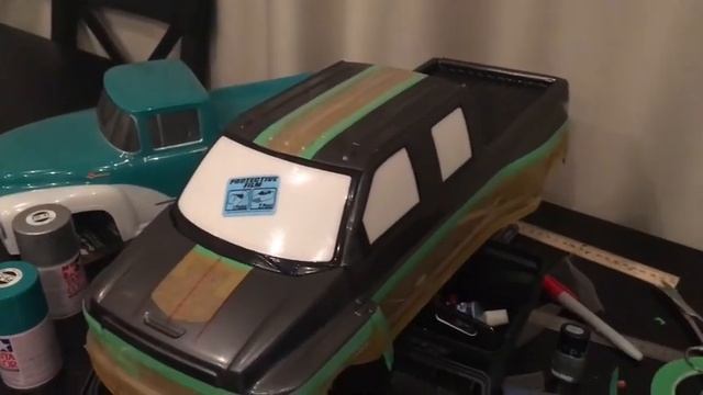 Покраска кузова Proline GMC Top Kick смотреть онлайн