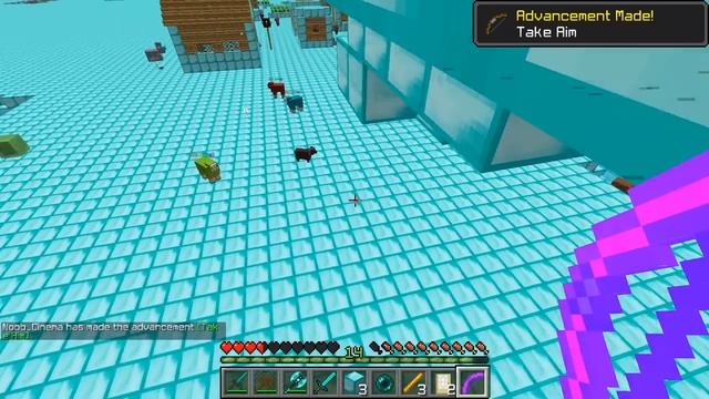 NOOB SURVIVAL in DIAMOND WORLD in MINECRAFT! HOW TO SURVIVE? смотреть онлайн