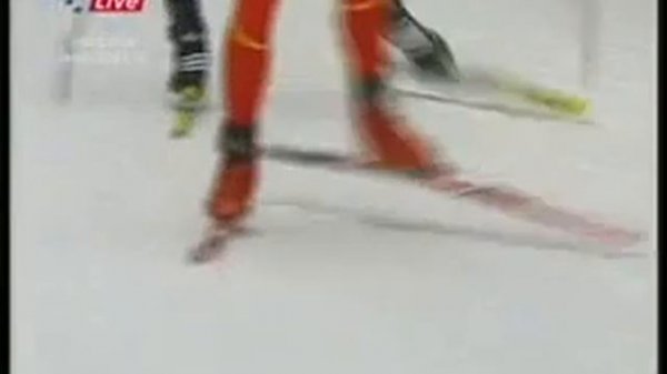 биатлон кубок мира 2004-2005 4 этап Оберхоф эстафета женщины