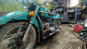 купил очередной мотоцикл Урал