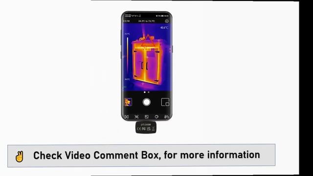 UNI-T UTi260M Thermal Imaging Camera for Android Smartphone Infrared Thermal Imager смотреть онлайн