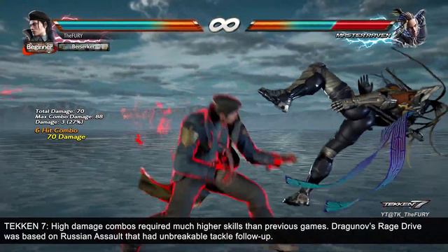 Evolution of Dragunov WR2 Combo (Tekken DR-8) смотреть онлайн