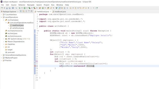 How to write Data into Excel file | How to write Data in Excel file using Selenium WebDriver смотреть онлайн