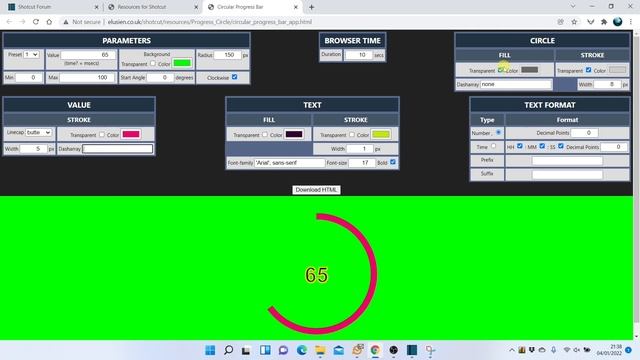 Create a Circular Progress Bar смотреть онлайн