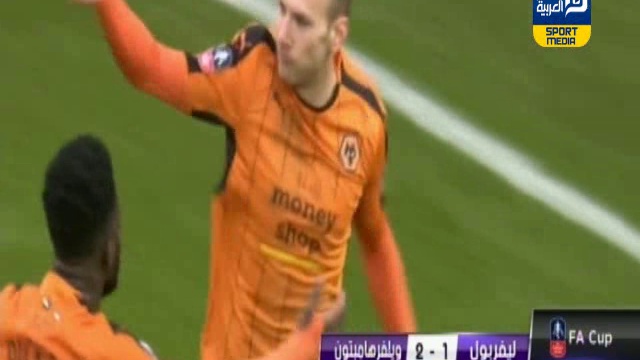 أهداف مباراة - ليفربول 1 × 2 ولفرهامبتون | دور الـ 32 من كأس الإتحاد الإنجليزي смотреть онлайн
