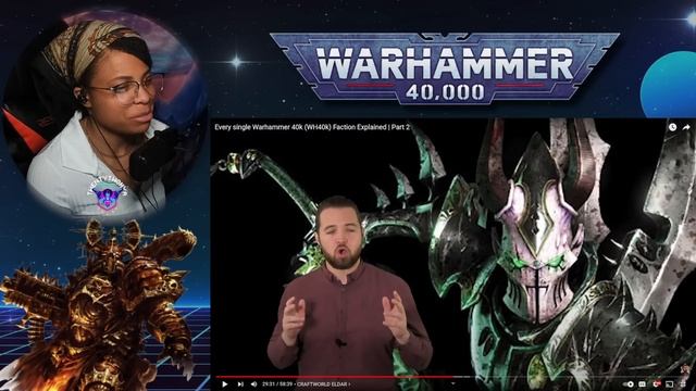 GOOD GOD! "Every Warhammer 40K Faction Explained" PART 2 | REACTION | Warhammer смотреть онлайн