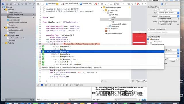Currency Converter App Using iOS Swift смотреть онлайн