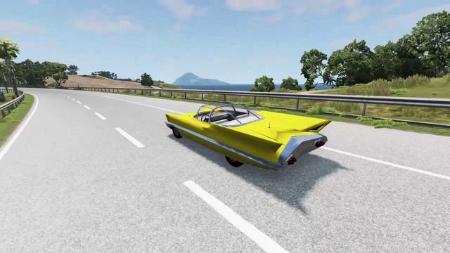 Автомобили на огромной скорости врезаются в огромные камни смотреть онлайн