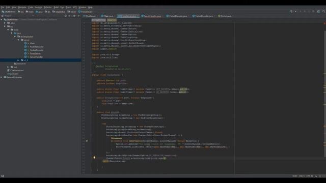 Lets Coding Stream eigener Chat Client mit Netty.io und JavaFX смотреть онлайн