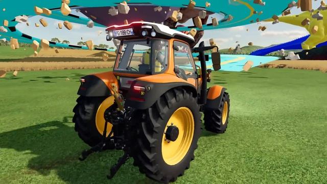 COLORED LINDNER TRACTORS DEATH RUN - Farming Simulator 22 смотреть онлайн