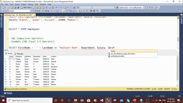 (#7) Comparison Operators in SQL | SQL Comparison Operators | SQL Tutorial смотреть онлайн