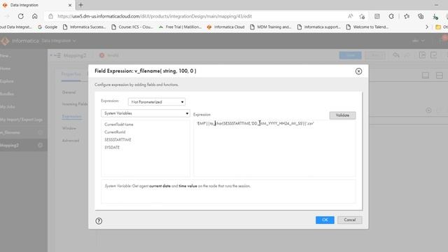 3.14 Create Target File with Datetime appended in file name in IICS смотреть онлайн