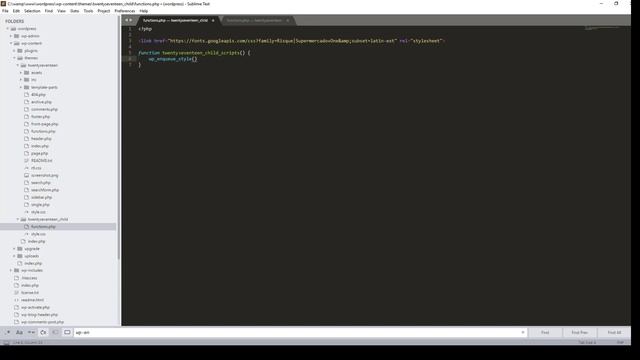 Wordpress - How to Add Google Web Fonts link in functions.php смотреть онлайн