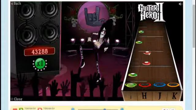 GAMEPLAY JUGANDO GUITAR HERO 2 ✔ смотреть онлайн
