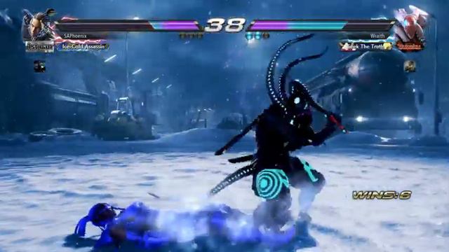 Tekken 7 - SAPhoenix (Master Raven) vs Wraith (Yoshimitsu) FT7 смотреть онлайн