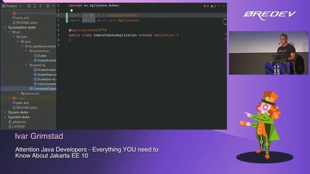 Ivar Grimstad – Everything YOU need to Know About Jakarta EE 10 | Øredev 2022 смотреть онлайн