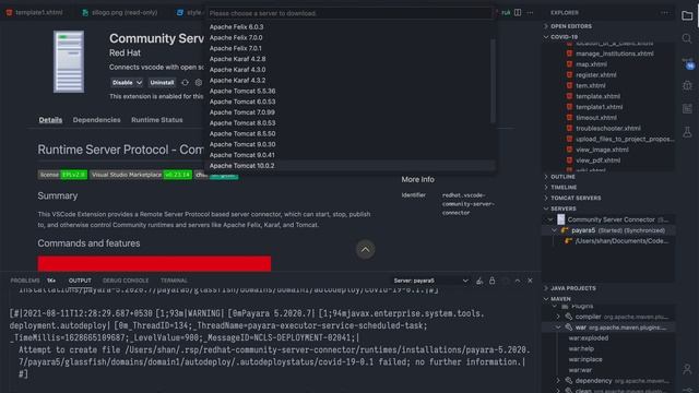 Install a community server on VSCode смотреть онлайн