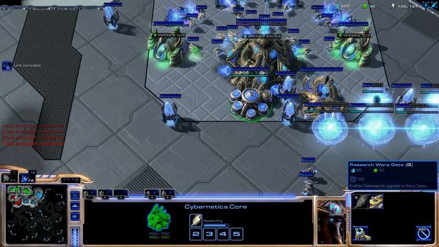 Starcraft 2 HotS - Placement - Protoss Void Rays - Game 54 - 3v3 смотреть онлайн