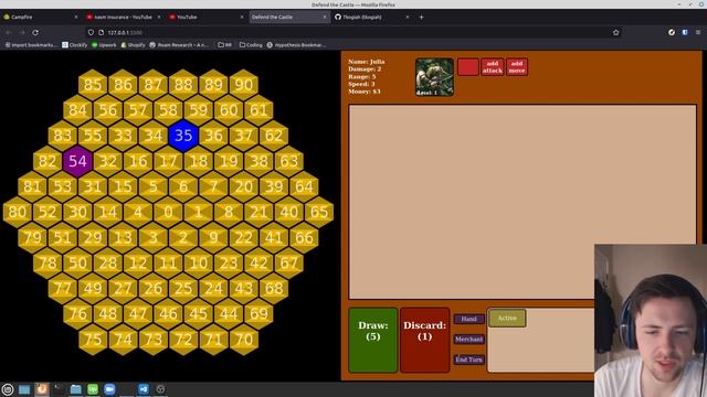 JavaScript game project (progress update) смотреть онлайн