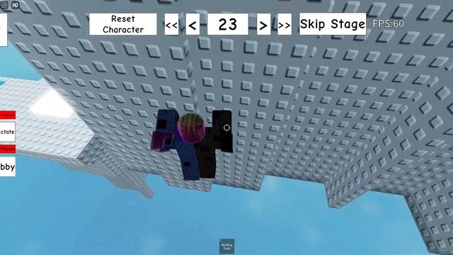 No's Wallhop Per Difficulty Chart Obby (All Stages 1 - 35) Roblox Obby
