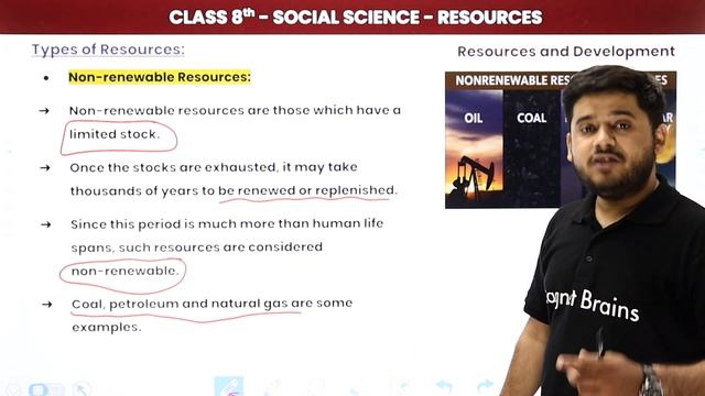 Types of Resources - Resources | Class 8 Geography Chapter 1 смотреть онлайн