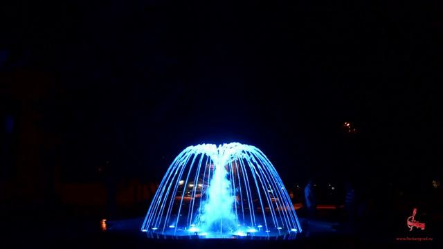 Светодинамический Фонтан в Олимпийской деревне в г. Сочи смотреть онлайн