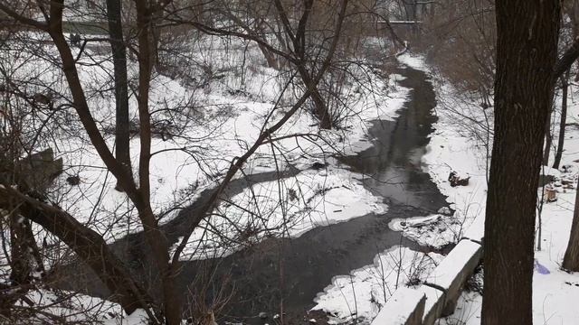 Харьков Красивая река Зима Снег Ландшафтный дизайн природы Kharkov Beautiful design of nature смотреть онлайн
