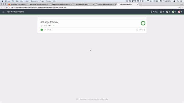 Awesome test reports with Mochawesome and WebdriverIO смотреть онлайн
