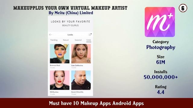 Must have 10 Makeup Apps Android Apps смотреть онлайн