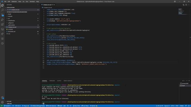 CMake : Générer un .exe link à GLFW et Assimp (ARE #2) смотреть онлайн
