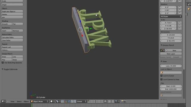 0503 Blender Boolean example смотреть онлайн