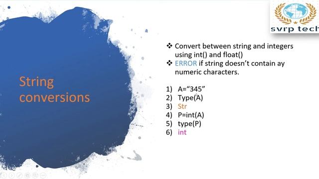 TYPE CONVERSIONS & INTEGER DIVISION || SVRP TECH смотреть онлайн