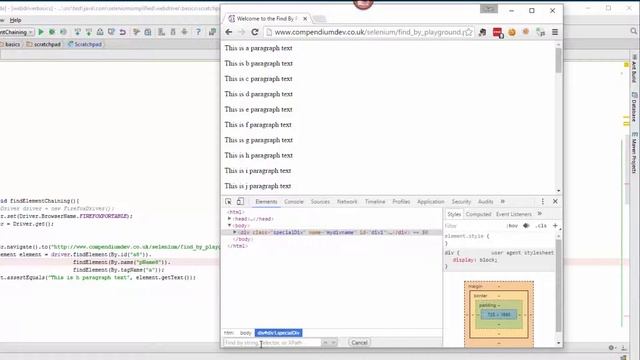How To Debug WebDriver Test with Fluent Chained FindElement in Java смотреть онлайн