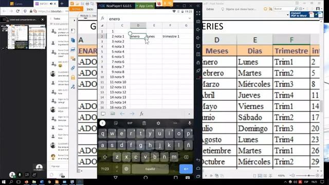 Tarea 4 de Excel - Crear ejercicio en Office Excel de Android смотреть онлайн