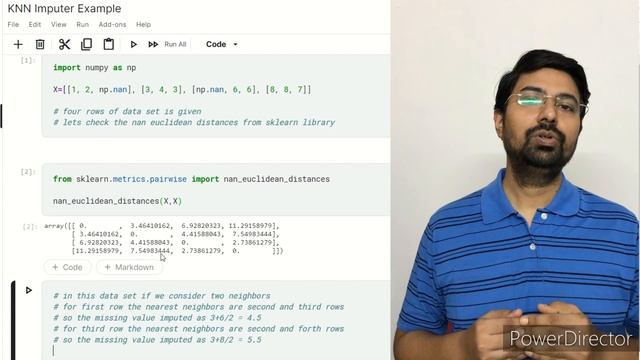 KNN Imputer in sklearn | Handling missing term in dataset | AI and ML for beginners | TeKnowledGeek смотреть онлайн