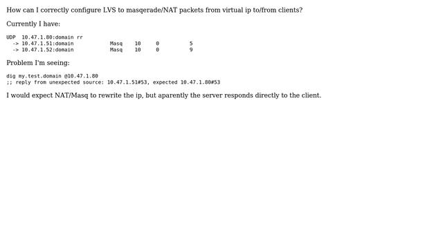 Load balancing Bind9 with Keepalived and LVS смотреть онлайн